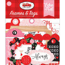 Echo Park Cardstock Ephemera 33 pack - Frames & Tags, Cupid & Co.