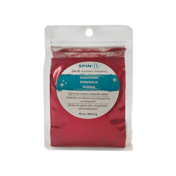 We R Memory Keepers Spin It Extra Fine Glitter 10oz - Marooned*