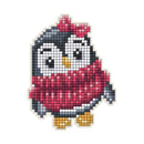 Collection D'Art Diamond Painting Magnet Kit 3"X4.25" - Penguin With Sweater*