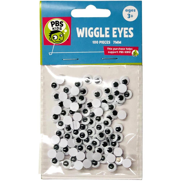 Crafts For Kids - Wiggle Eyes 7mm, 100 pack