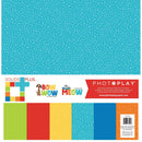 PhotoPlay Double-Sided Solids + Paper Pack 12"X12" 6 pack - Bow Wow & Meow*
