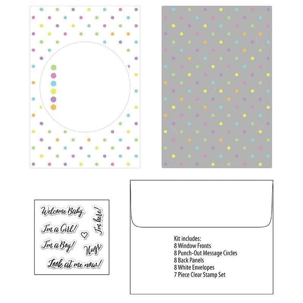 Stampendous Windowrama Card Kit - Baby*