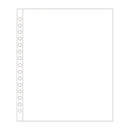 Multi Ring Page Protectors 8"X8" 10/Pkg (1) 8"X8" Pocket*