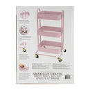 We R Memory Keepers A La Cart Storage Cart With Handles - Pink*