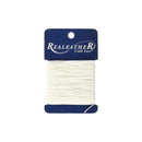 Realeather Waxed Thread 25yd White*