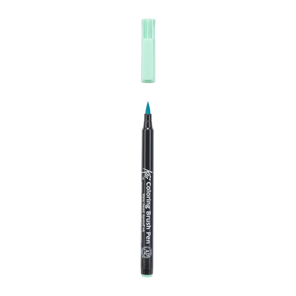 Koi Colouring Brush Pen - Peacock Green*