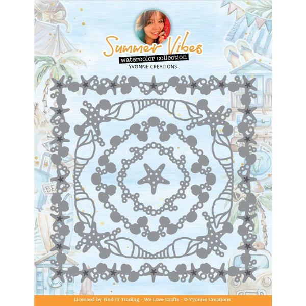 Find It Trading Yvonne Creations Die Summer Frame, Summer Vibes