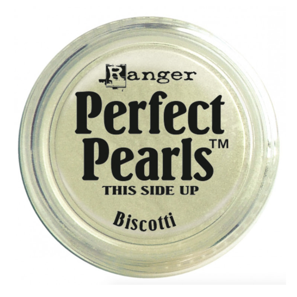 Ranger Perfect Pearls Pigment Powder .25oz - Biscotti