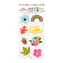 American Crafts - Amy Tan Slice Of Life Collection - Embossed Puffy Stickers*