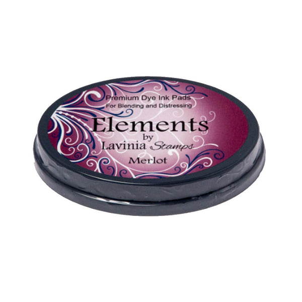 Lavinia Stamps Elements Premium Dye Ink Pad - Merlot