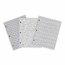 American Crafts - Creative Zen Colouring Folders 9.6 Inch X14 Inch 3 Pack Sketchy Tribal