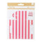 American Crafts - Diy Party Bakery Treat Boxes 3.5In.X4in.X1.75In. 6 Pack  Pink & White