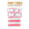 American Crafts - Diy Party Treat Bags & Labels Pink & White