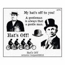 Artistic Outpost Cling Stamps 3.75In. X6in. - Hat's Off