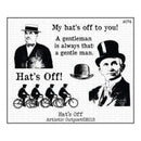 Artistic Outpost Cling Stamps 3.75In. X6in.  - Hat's Off