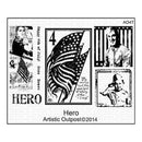 Artistic Outpost Cling Stamps 9In.X7in. Hero