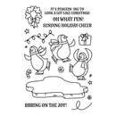 Avery Elle Clear Stamp Set 4 inch X6 inch Bring On The Joy