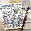 Colorado Craft Company Clear Stamps 6"X6" Mermaid & Whale-By Anita Jeram*