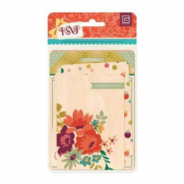 Basicgrey - Rsvp - Printed Veneer Tags