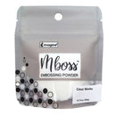 Imagine Mboss Embossing Powder - Clear Matte -  0.50oz, 14.2g