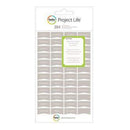 Becky Higgins - Project Life - Project Life Grey Sticker Sheets 8 Pack Day