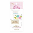 Bella Blvd - Love & Marriage Stick Pin Paper Flags 3/Pkg