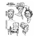 Brett Weldele Cling Stamps 7Inch X8.5Inch  The Grand Dames
