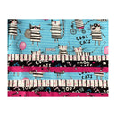 Fabric Palette Fat Eighths 9"x21" - 1 Bundle (8pcs) - Colours and Patterns - Cool Cats*