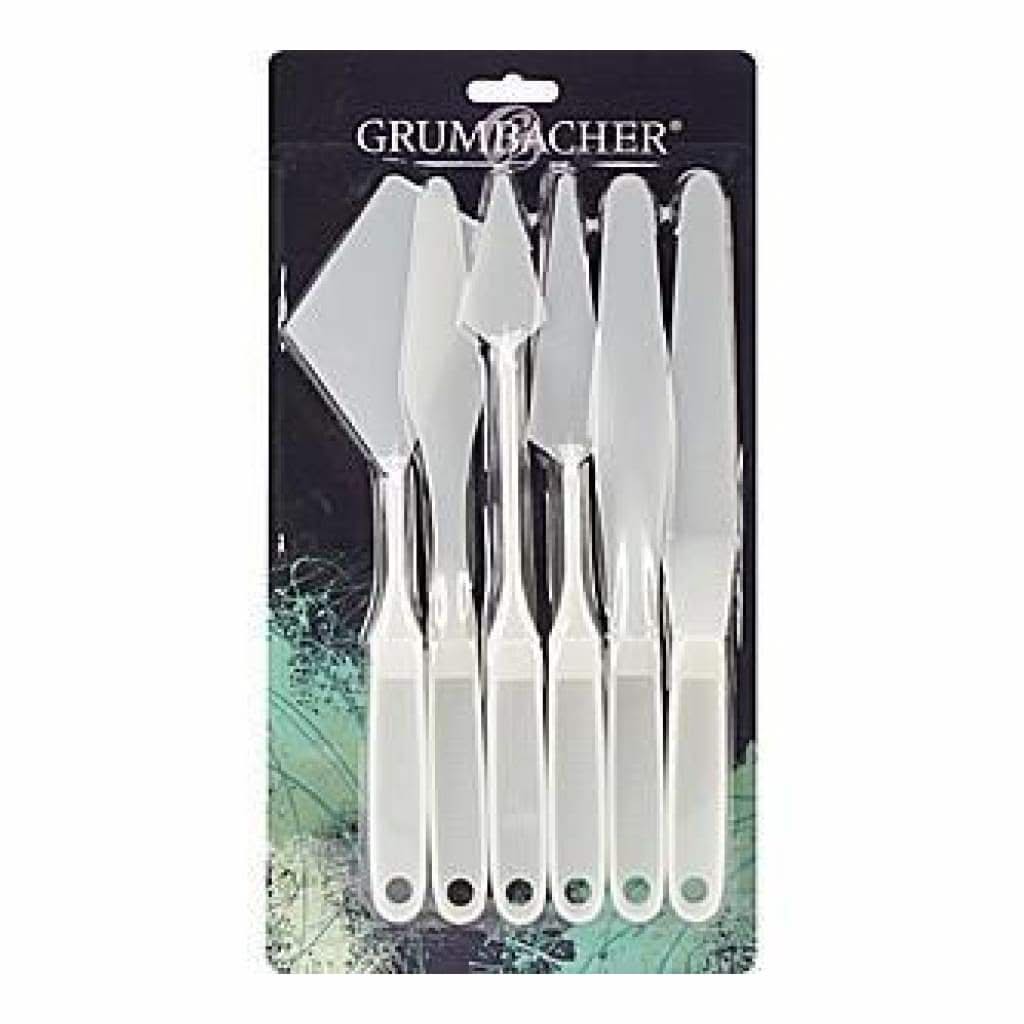 Grumbacher Palette Knife Set 6 pack