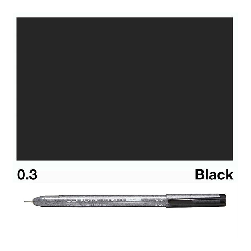 Copic Multiliner Black 0.3mm*