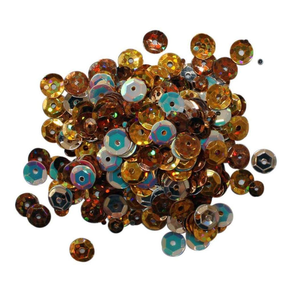 Clear Scraps Sequin Multi Pack 350 To 400 Pieces - Fall