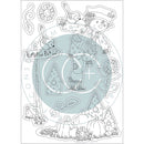 Craft Consortium A5 Clear Stamps Happy Harvest - Sunflower