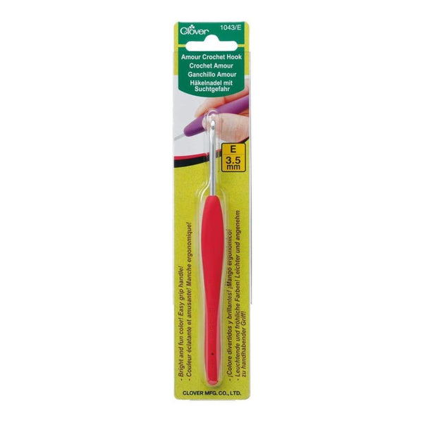 Clover Amour Crochet Hook - Size E4/3.5mm