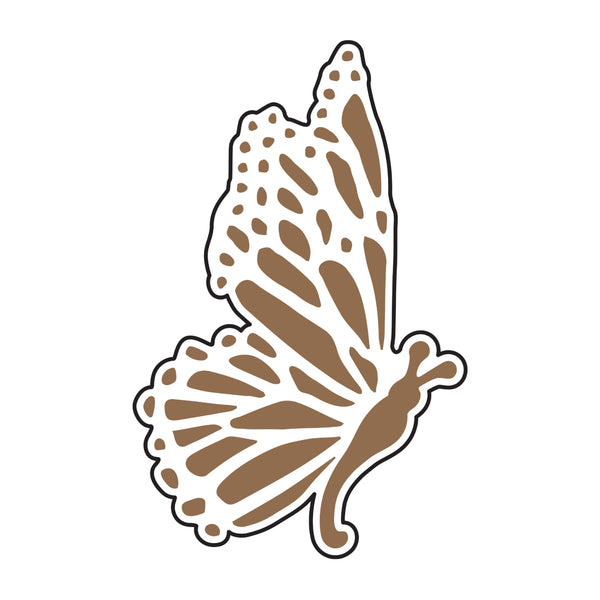 Universal Crafts Hot Foil Stamp 30mm x 47mm - Butterfly