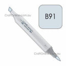 Copic Sketch Marker Pen B91 - Pale Grayish Blue