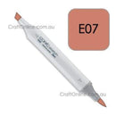 Copic Sketch Marker Pen E07 -  Light Mahogany