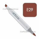 Copic Sketch Marker Pen E29 - Burnt Umber