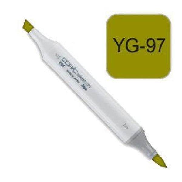 Copic Sketch Marker Pen Yg97 -  Spanish Olive