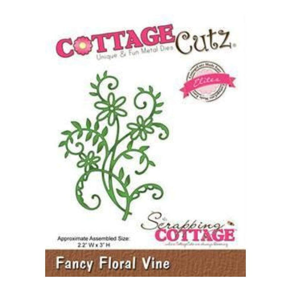 Cottagecutz - Fancy Florals - Fancy Floral Vine - Elites