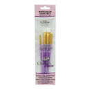 Crafters Choice White Taklon Shader Brush Set 4 pack