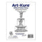 Crafters Companion -  Art Kure - Bethesda Angel Fountain Landmarks Ezmount Stamp 4In X 3.75In
