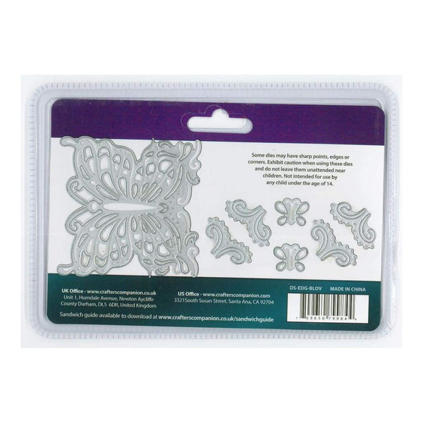 Crafter's Companion - Diesire Edgeables Metal Dies 7 pack Butterfly Love
