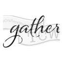 Crafters Workshop Rustic Sign Template 16.5inch X6inch - Gather