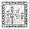 Crafty Individuals Unmounted Rubber Stamp 2.75X3.75 - Family & Friends