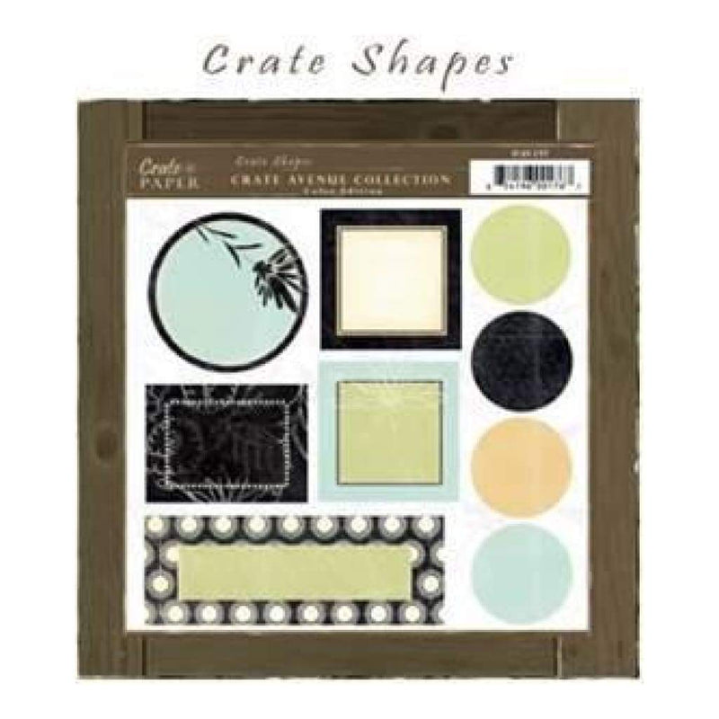 Crate Paper - Crate Avenue Colour Edition Shapes Diecuts