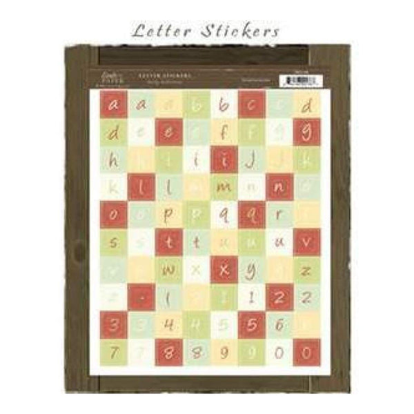 Crate Paper - Holly Alphabet & Number Stickers
