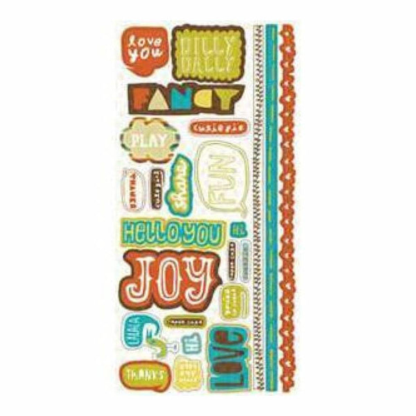 Crate Paper - Season - Title Stickers