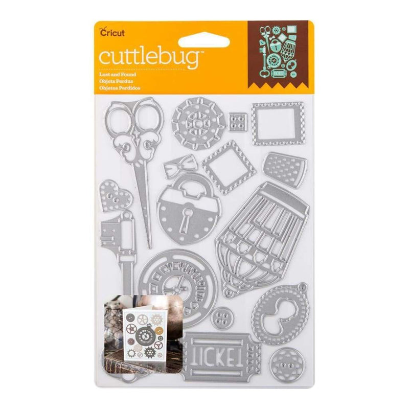 Cuttlebug Cut & Emboss Die Lost And Found, 16 pack