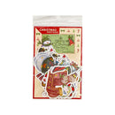 Poppy Crafts Christmas Pre-Cut Sticker - 30 pack - Snow Man*