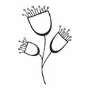 Darkroom Door Cling Stamp 4.5X3 - Springtime Sprouts